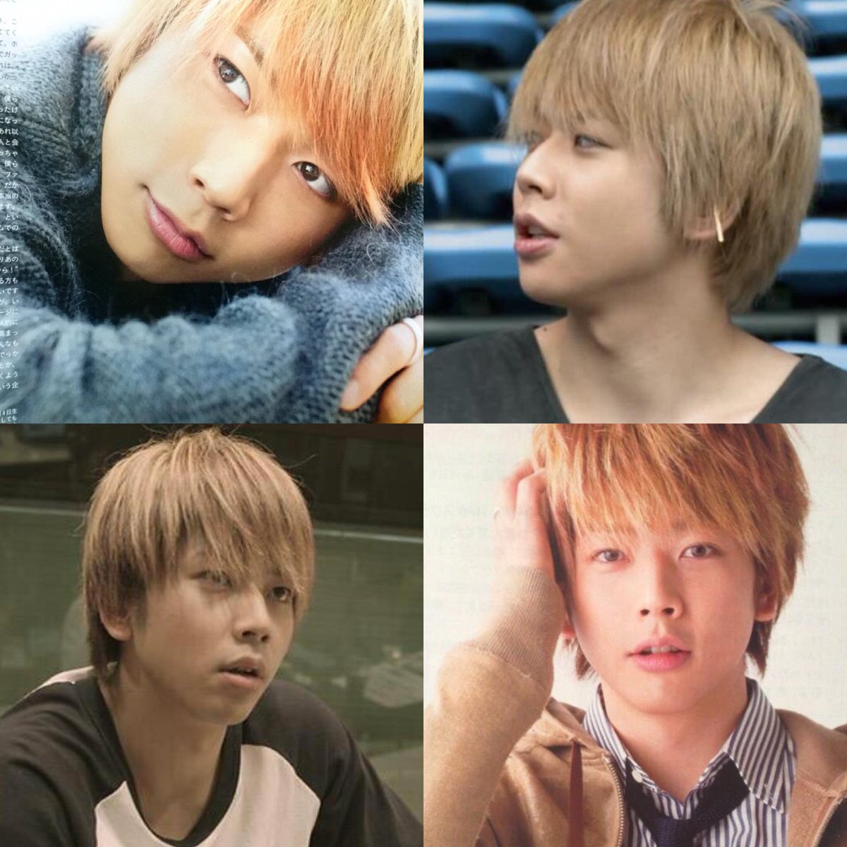 ぺ ち Ar Twitter まっすー の髪色別 赤髪 銀髪 黒髪 金髪 増田貴久