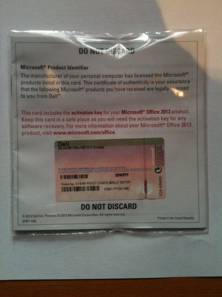@UKBusinessRT MS Office 2010 &amp; 2013 OEM Keycards wanted
New or Used. Any quantity