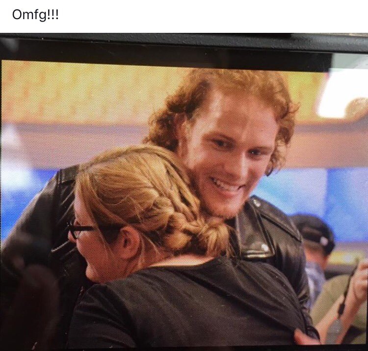 dantav1983's tweet photo. 1 year ago today I faced my flying fear to meet @SamHeughan in Sydney. Thanks for the memories Sam come back to Aus soon @ANZOFs_United https://t.co/dAV4eCyJCE