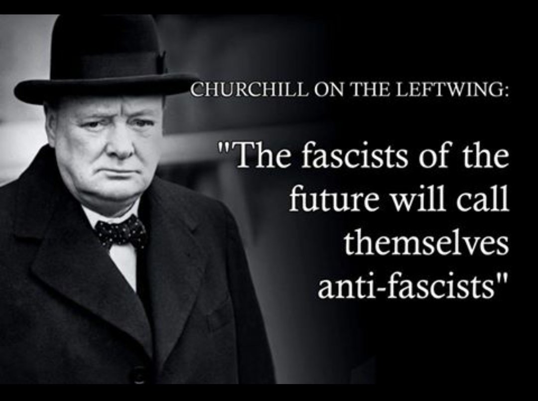 Zitatforschung Die Faschisten Der Zukunft Werden Sich Antifaschisten Nennen Winston Churchill Angeblich