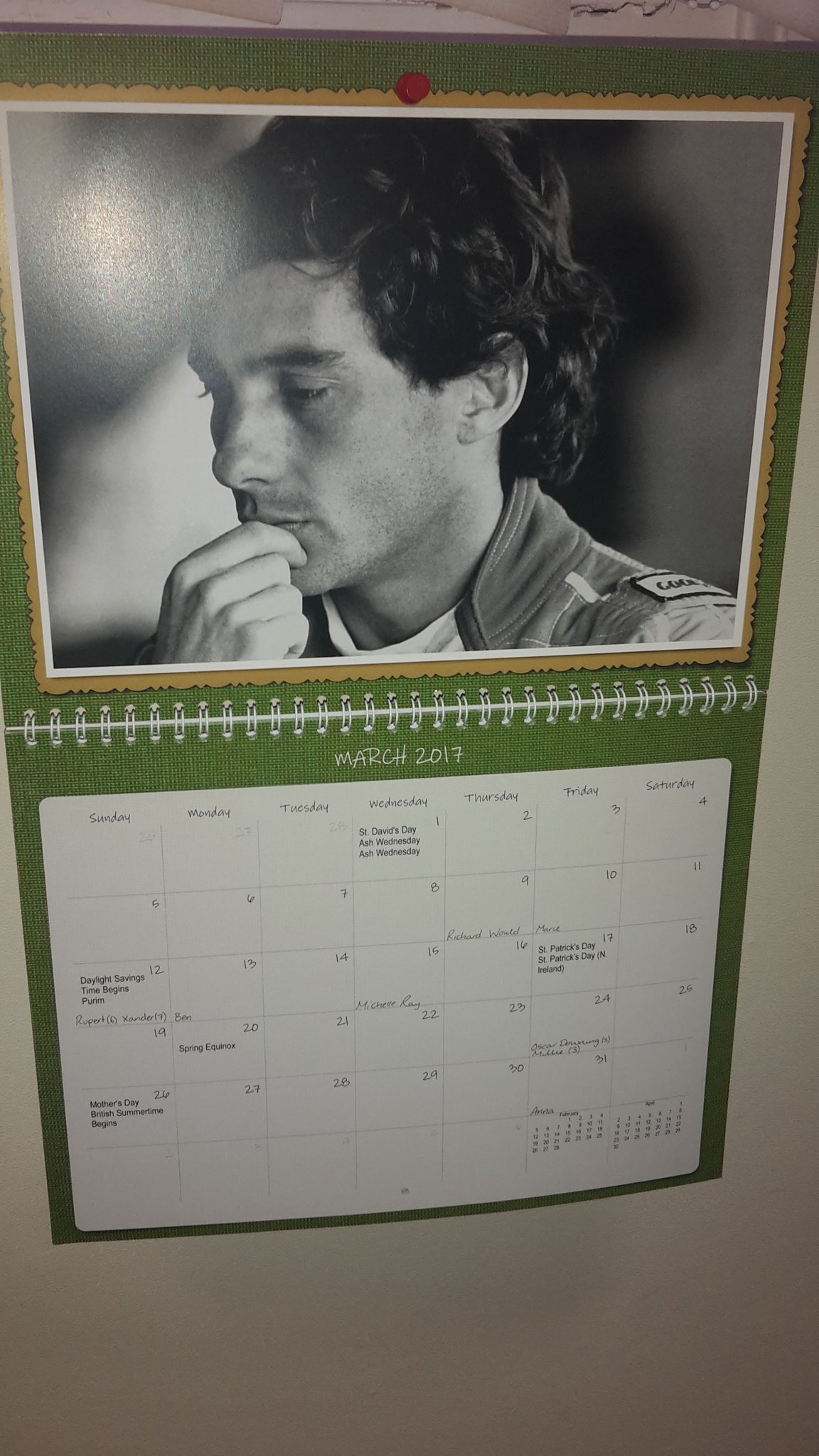 day 78

Back to work meant I got to see this again. 

Happy birthday Ayrton Senna. 