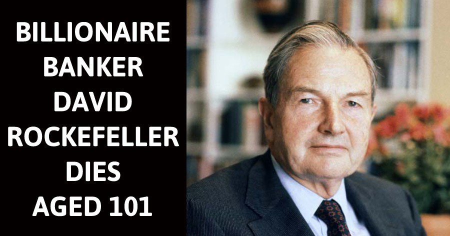 behindwoods's tweet photo. Billionaire banker David Rockefeller dies aged 101
#DavidRockefeller #RockefellerFoundation #UsBanker #Billionaire
https://t.co/MavchFldI5 https://t.co/EFyqJOaU2n