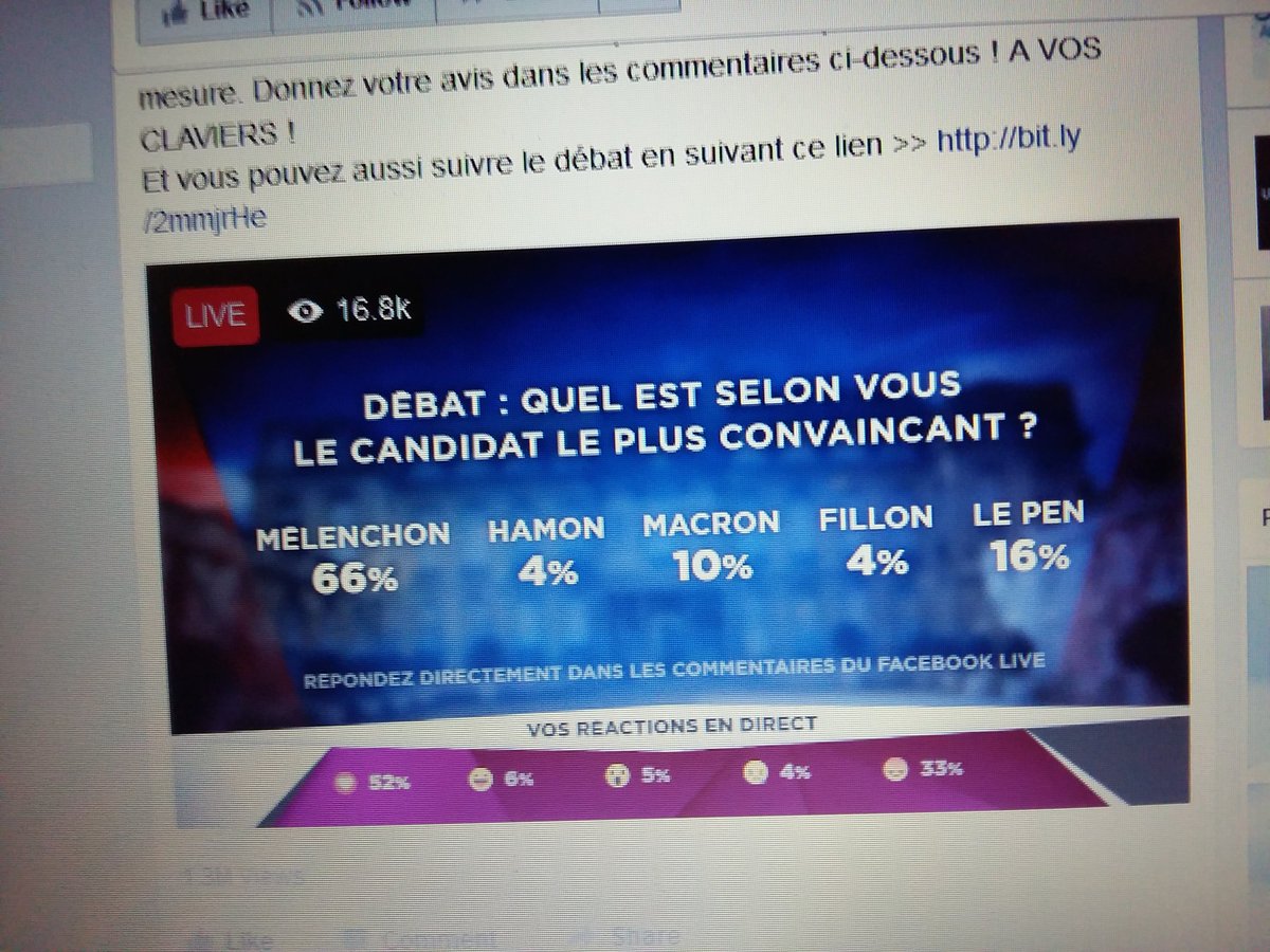 LucasRukaa's tweet photo. Les sondages truqués, tellement grossier 
#LeGrandDebat https://t.co/u59eoKhwhI