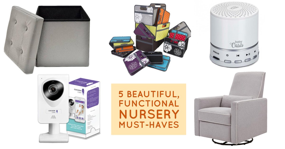 Putting the final touches on your dream nursery? Check out these beautiful, functional pieces.