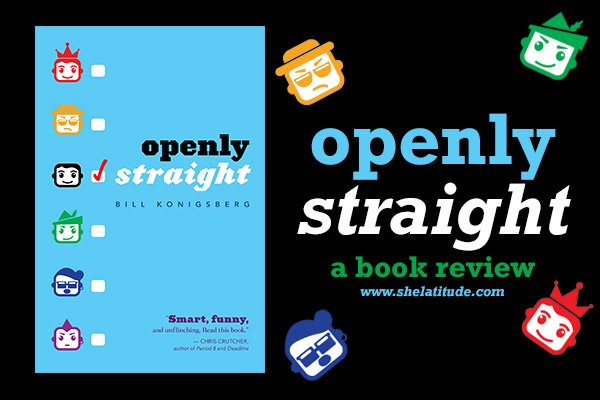 OPENLY STRAIGHT by Bill Konigsberg (2/5)
- Great premise, mediocre execution.
- Occasionally problematic.
wp.me/p6laIL-1dM