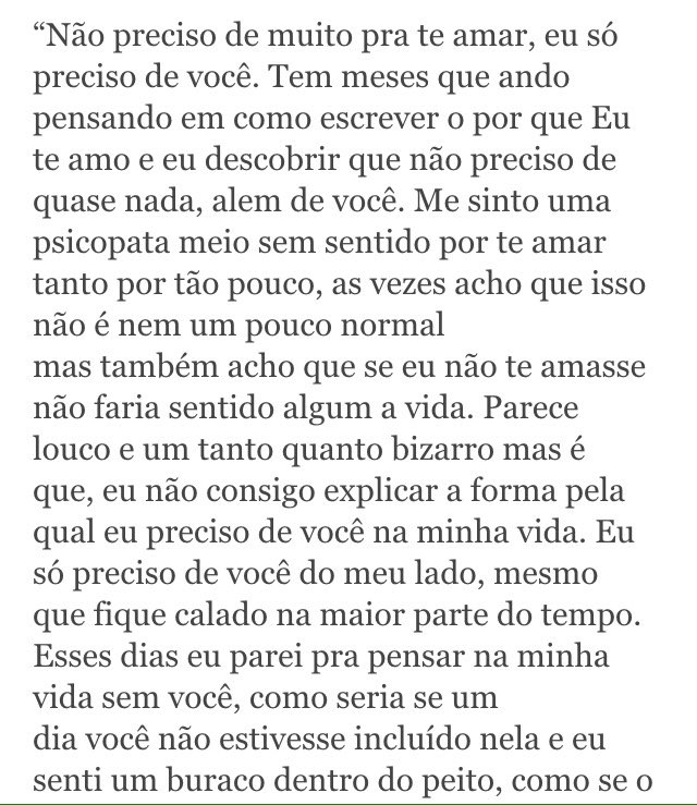 cuzonas's tweet photo. Não preciso de muito pra te amar, eu só preciso de você [...] https://t.co/cFhC3ieSg9