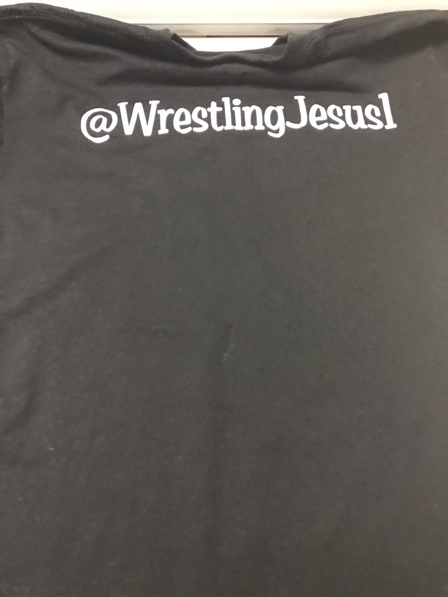 Jgdjacob's tweet image. Before I head to bed, I want thank @WrestlingJesus1 for the awesome shirt! Thank you Jesus! #JesusTrained