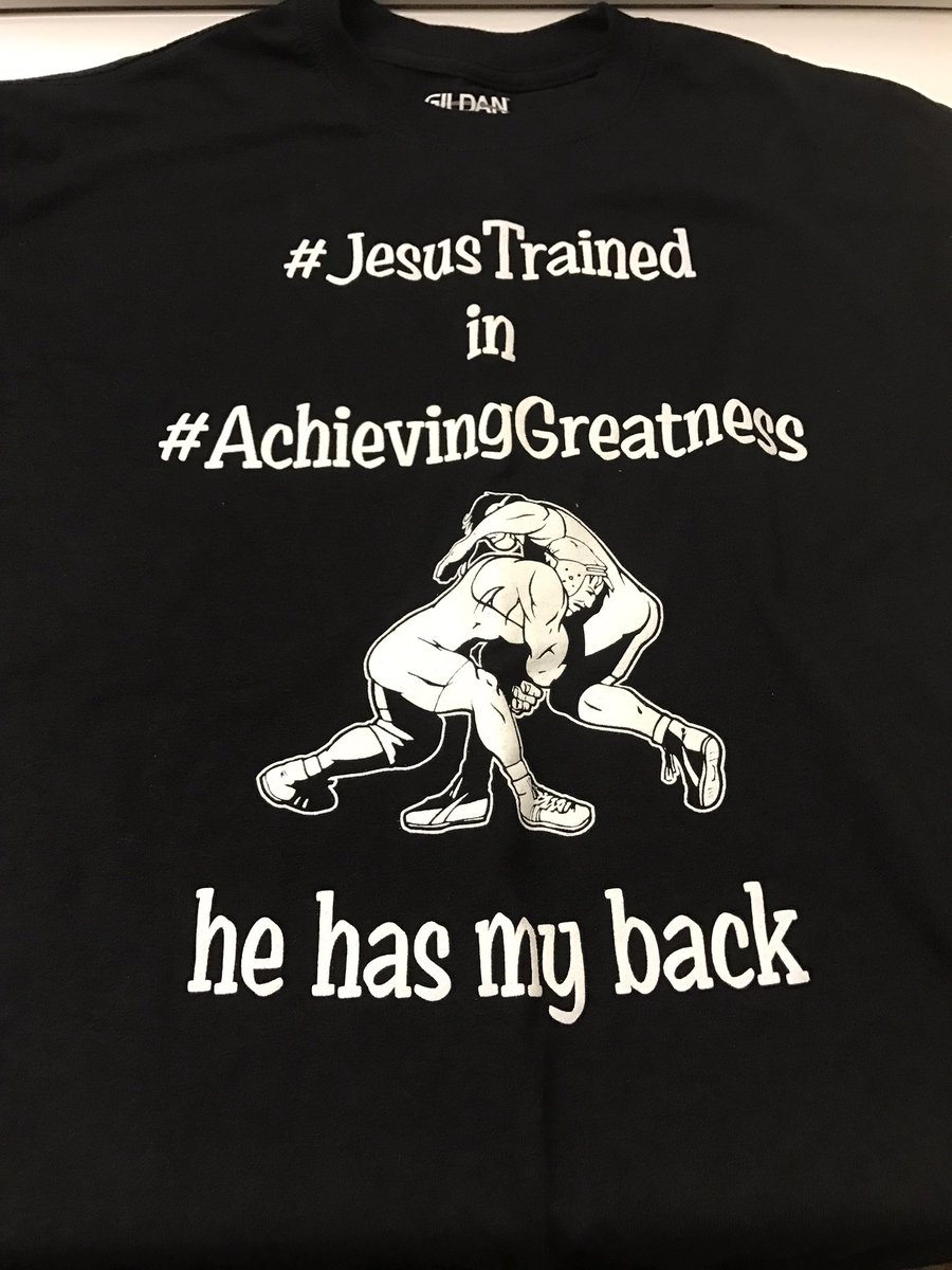 Jgdjacob's tweet image. Before I head to bed, I want thank @WrestlingJesus1 for the awesome shirt! Thank you Jesus! #JesusTrained