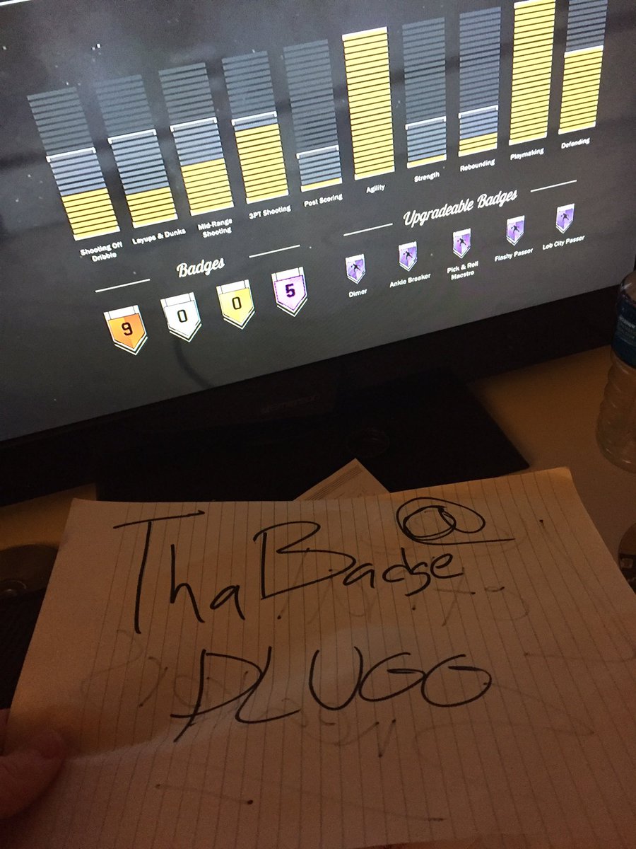 thabadgeplug's tweet image. Got this boi his point forward! DM ME FOR PRICES! 👀🔥 #2k #nadexe #followme