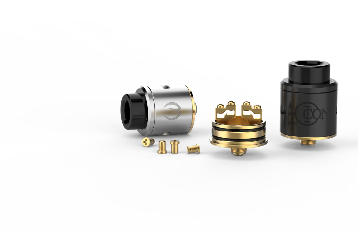 VANDYVAPE's tweet photo. Vandy Vape icon RDA tank is coming for those who can't wait to check out at https://t.co/1ZbvPuXjuG #rda #Vandyvape #iconrda #rdaatomizer https://t.co/GHOIFfjE55