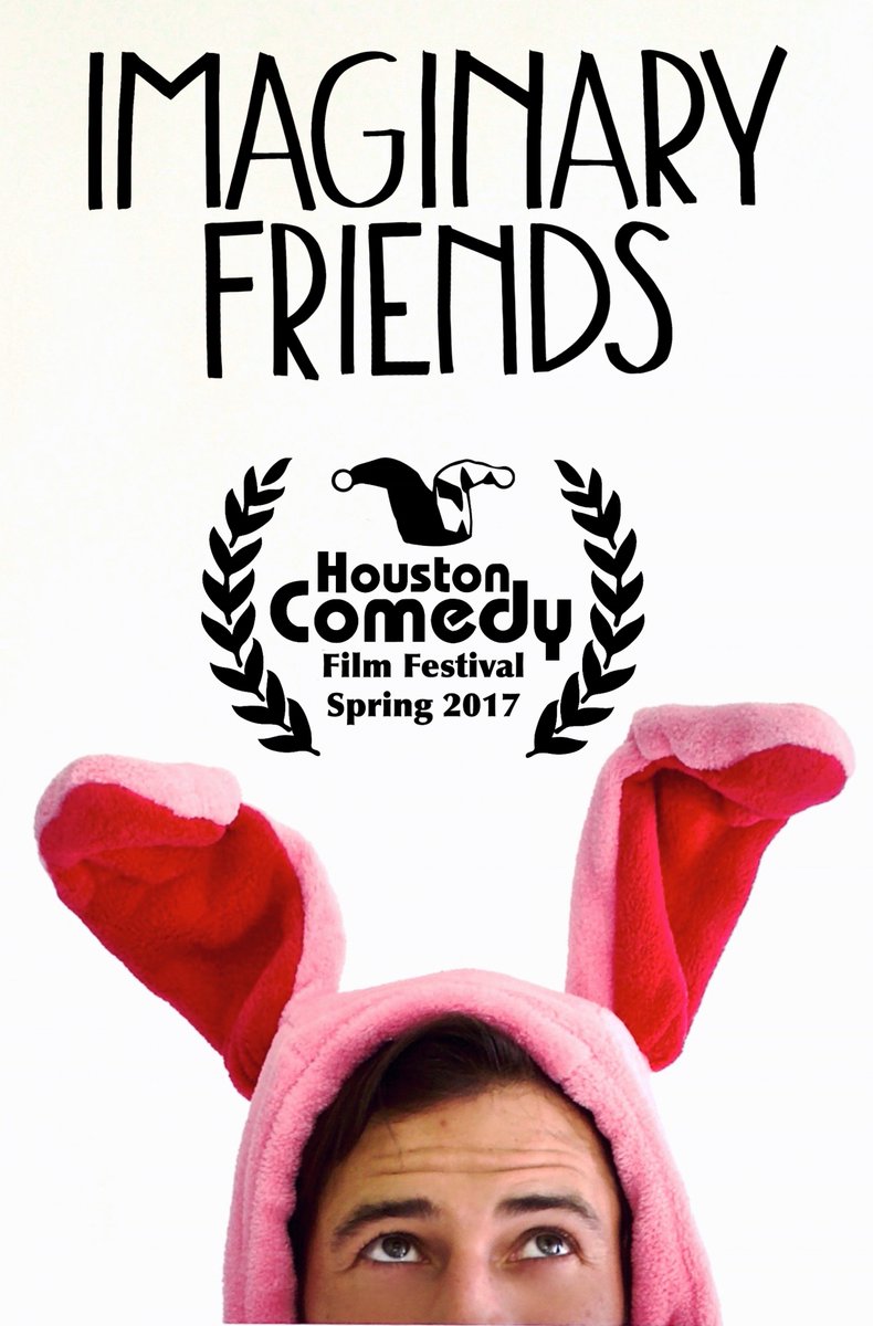We are so amazingly excited to announce that Imaginary Friends has been accepted to #HoustonComedyFilmFestival! Huzzaaah!!!!
