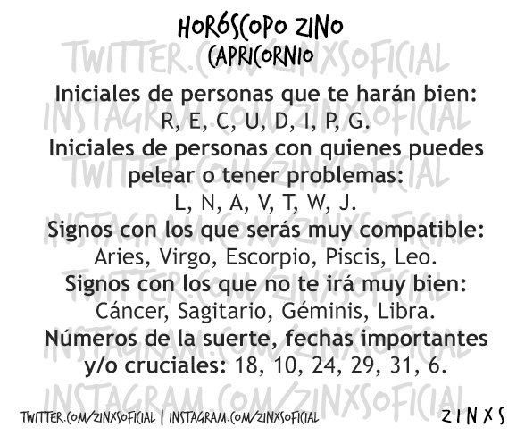zinos__'s tweet photo. #HoróscopoZino #Capricornio 
Parte I, II &amp; III. https://t.co/sZFDvgAPe5