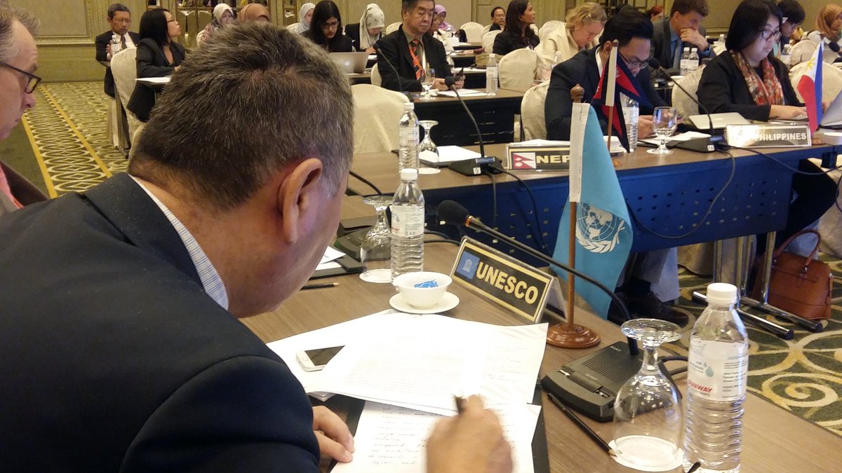 DSRKcomms's tweet photo. Session 6: Senior Officials' Meeting for Asia-Pacific Forum of MOST Programme @UNESCO @NajibRazak #unesco_most https://t.co/iDlqPPBb3N