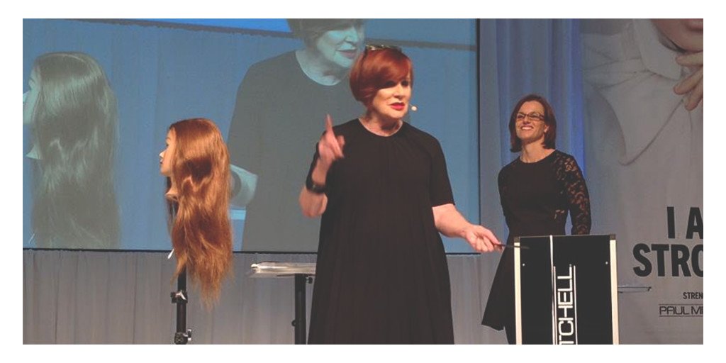 PaulMitchellEdu's tweet photo. 1/3: Attend @SharonBlainEd’s Style breakout at Caper? Post your work on IG w/ #sharonblain and #Caper17 for a chance to win. https://t.co/gJfp2GRFqT