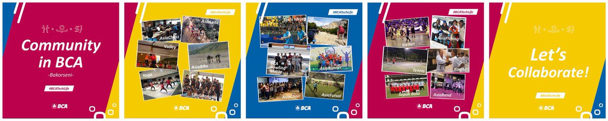 Tidak perlu terus-menerus fokus pada pekerjaan sehari-hari saja, kami juga memfasilitasi untuk menyalurkan hobimu. #BCATechLife #WorkInBCA