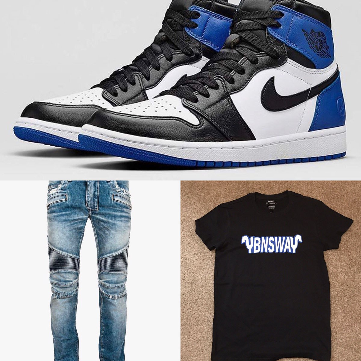 RAY_YBNS's tweet photo. #OOTD #wdywt #calmfit #jordan1s #YBNS #Datway 👉🏾 https://t.co/bFcLWXnJZK
