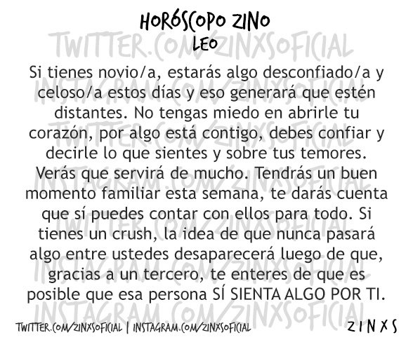zinos__'s tweet photo. #HoróscopoZino #Leo 
Parte I, II &amp; III. https://t.co/LEu6aHGAz8