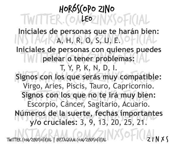 zinos__'s tweet photo. #HoróscopoZino #Leo 
Parte I, II &amp; III. https://t.co/LEu6aHGAz8