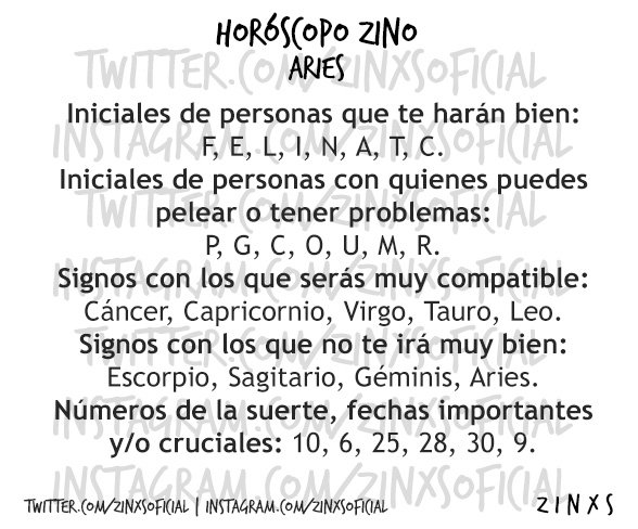 zinos__'s tweet photo. #HoróscopoZino #Aries 
Parte I, II &amp; III. https://t.co/mJ4wytad01