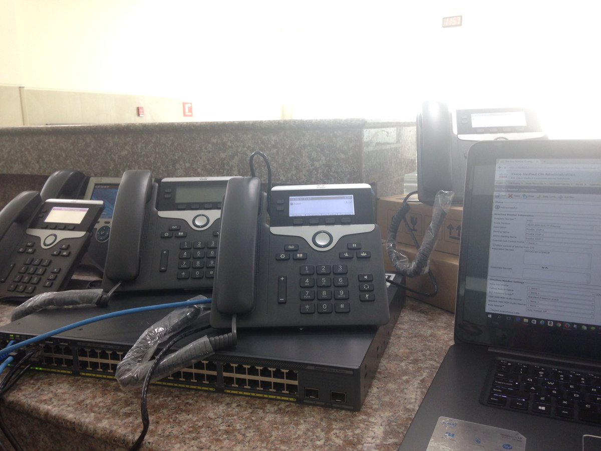 Gusdsalazar's tweet photo. Cisco infrastructure done! #CiscoChampion #CUCM #VSS #FlexStack #Catalyst6800-2960x https://t.co/2ci1VDnm8v