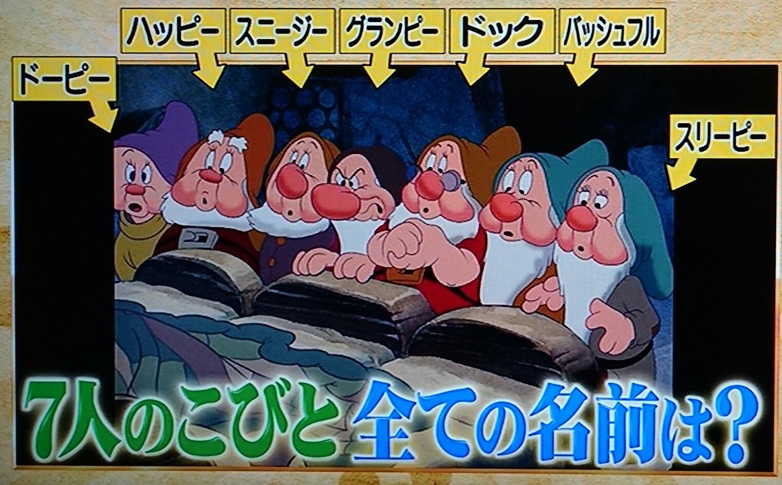 摩耶薫子 Rt Kmkm M7 この前テレビでディズニー好きな芸能人がディズニーキャラの名前50言えるかみたいなのやってて7人のこびと全員答えててすげー と思ったけどよく考えたら自分もドワーフの名前全員言えるわ T Co 9owaoipeqa Twitter