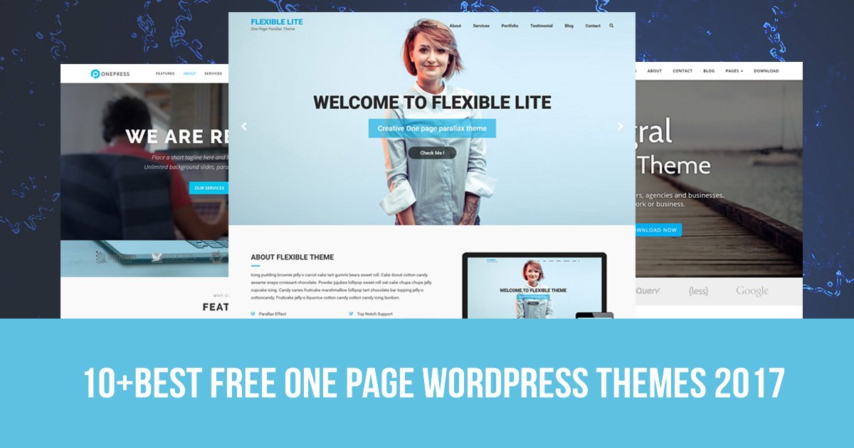 best free wordpress themes 2017 one page best free wordpress themes 2017 one page