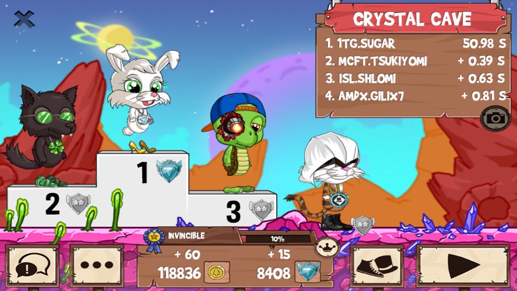 TG_SUGAR's tweet photo. All those guys just got washed #funrun2 #Tsukiyomi #shlomi #Gilix7 https://t.co/CW3sqhCXO1