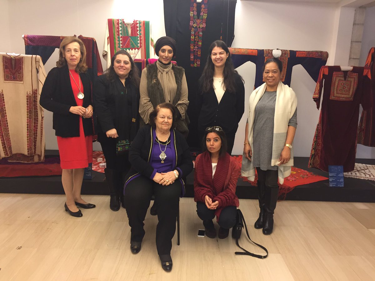 All the way from Sharjah...members of <a href="/namawomen/">NAMA Women</a> visited #tirazcentre this morning! #visitjordan #culture #heritage #thewidadkawarcollection
