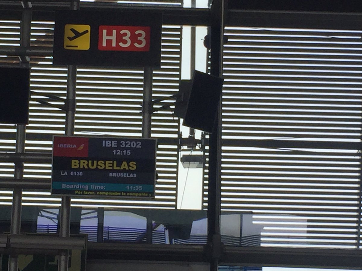 Flying to #Brussels with <a href="/Iberia/">Iberia</a> to participate in the review meeting of the <a href="/ROAD2CPS/">Road2CPS</a> with the <a href="/EU_Commission/">European Commission</a> .<a href="/Any_Solution/">AnySolution</a>