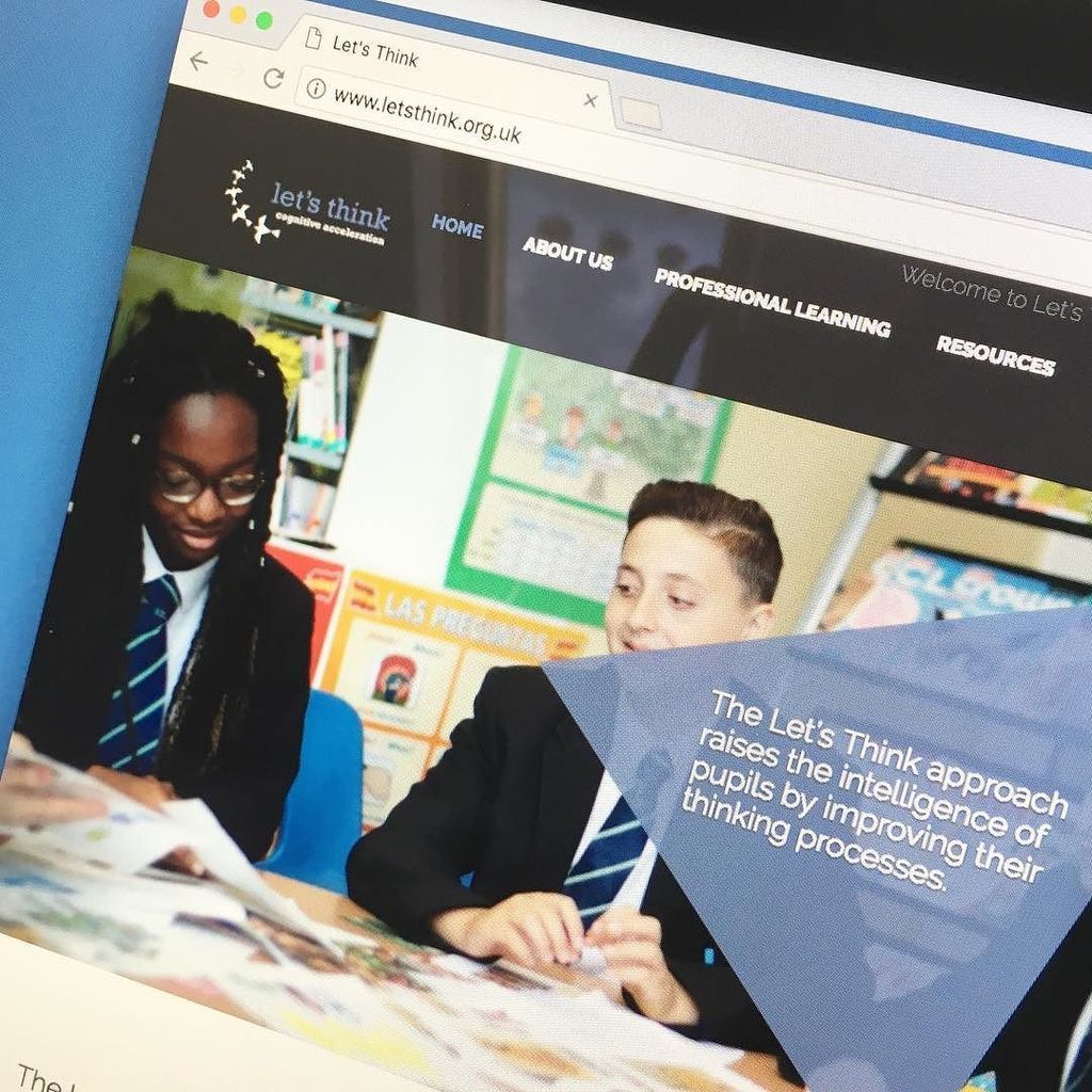 dotty_design's tweet photo. Just launched! The brand new Let's Think web site. Inspired by academics, teachers and con… https://t.co/EjoiXTnDqd https://t.co/MJrGBwzkjb