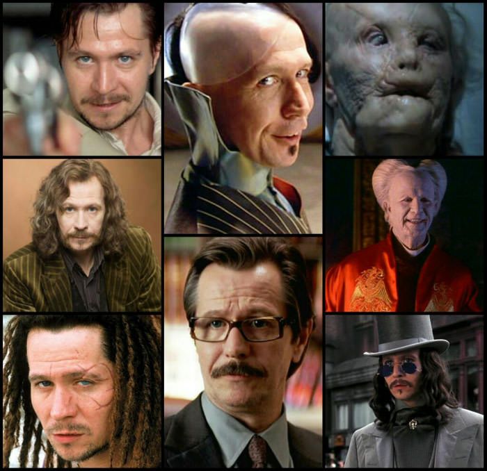 Happy 58th Birthday Gary Oldman! Siriusly a chameleon.
 