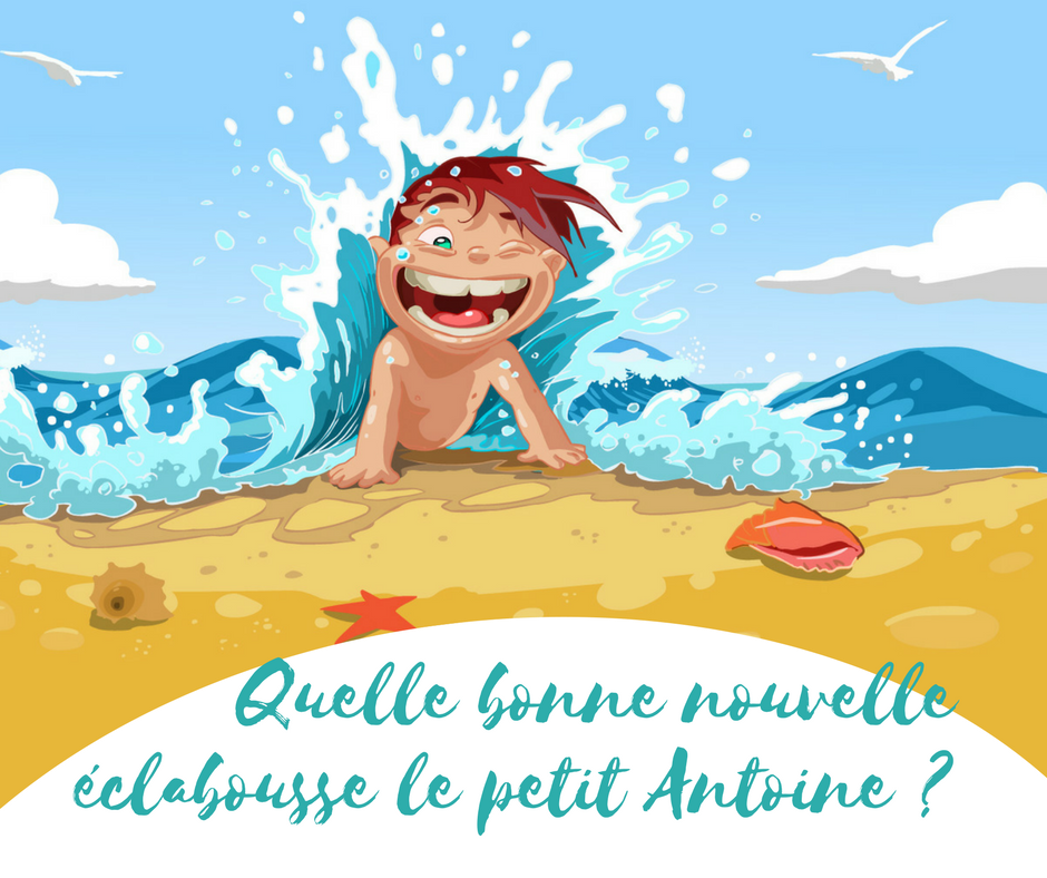 rado_plage's tweet photo. Un heureux événement est à venir !!! 
Selon vous, quelle bonne nouvelle éclabousse le petit Antoine ? :D 
#CotedAzurNow  #Cannes2017 https://t.co/w8JY2ZwwIu