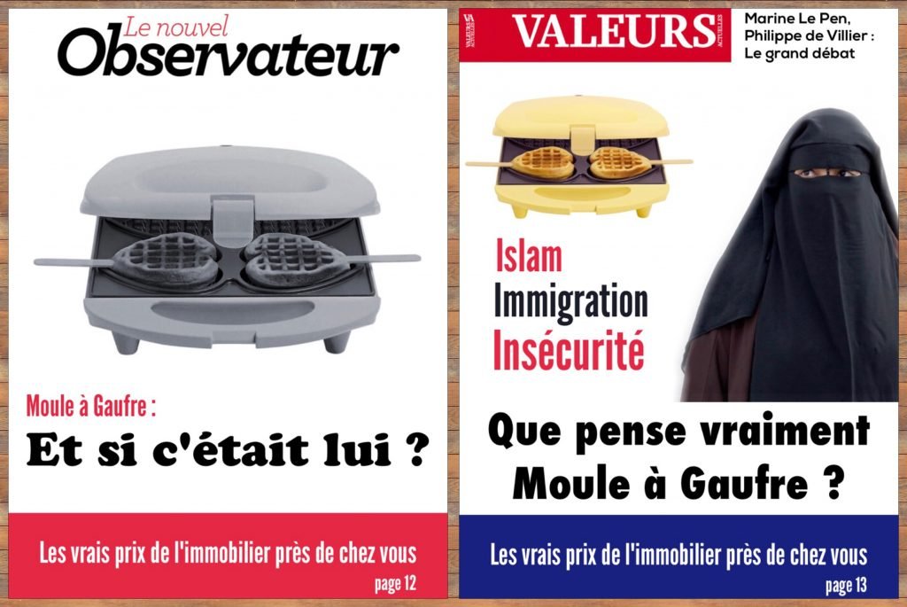 Le_M_Poireau's tweet photo. Emmanuel Macron est un moule à gaufres https://t.co/H570Zi3VMu Par @FCsans_issue https://t.co/JtilqudwEb