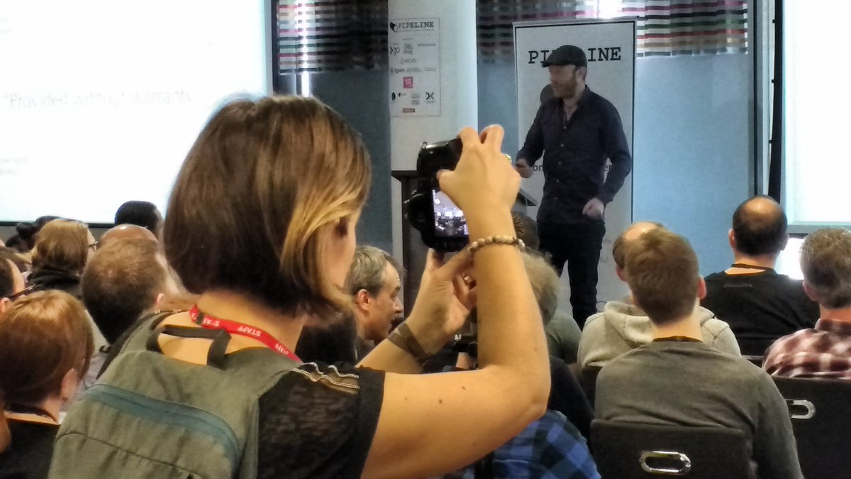 PipelineConf's tweet image. Our photographer today is the amazing @FabViews - wonderful photos. #pipelineconf