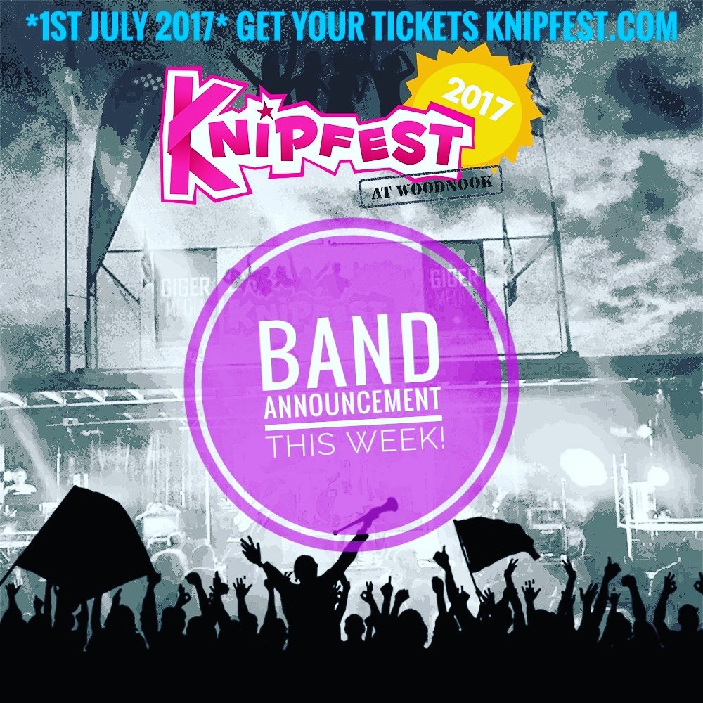 Knipfest's tweet photo. We're announcing the next artist to grace our stage this week! #knipfest #charity #event #festival #grantham #lincolnshire #cancerresearch https://t.co/OCOI6panJ3