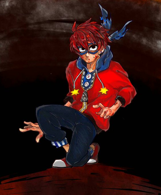 藤川のイラスト