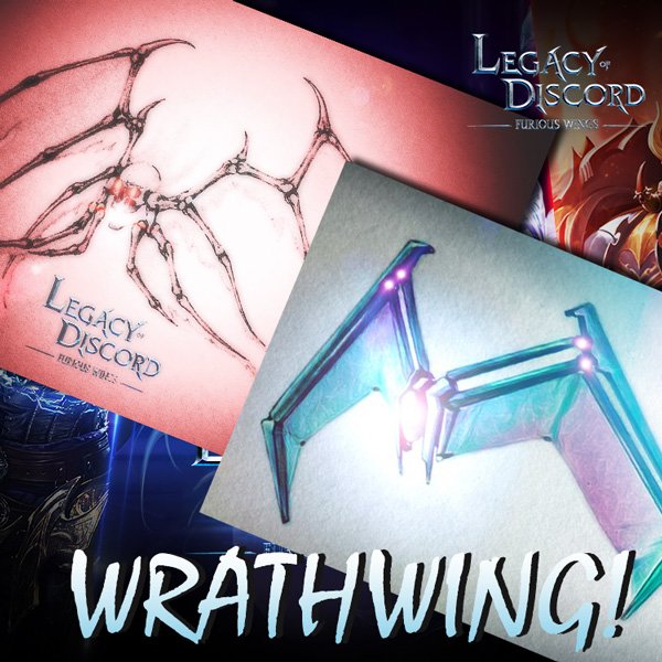 LoDMobile's tweet photo. "Design the wrathwing of your dreams！
Tron &amp; Boneback from Frasie, EU-188" https://t.co/a6FyCd2t3d