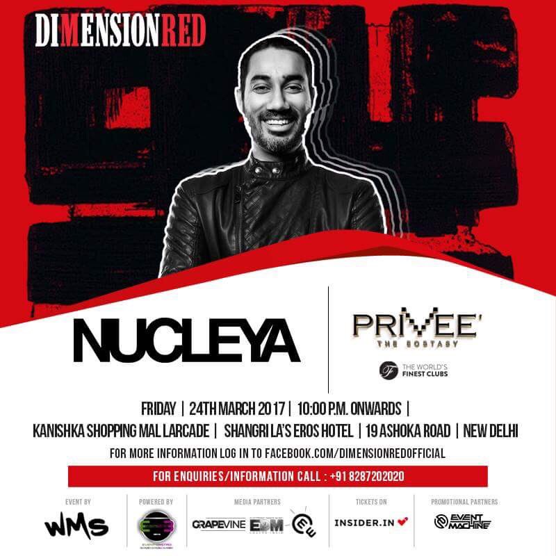 CMEindia's tweet photo. #DELHI Contest details coming up at 6pm. RT to show your love for @NUCLEYA https://t.co/wLngAFq8ep