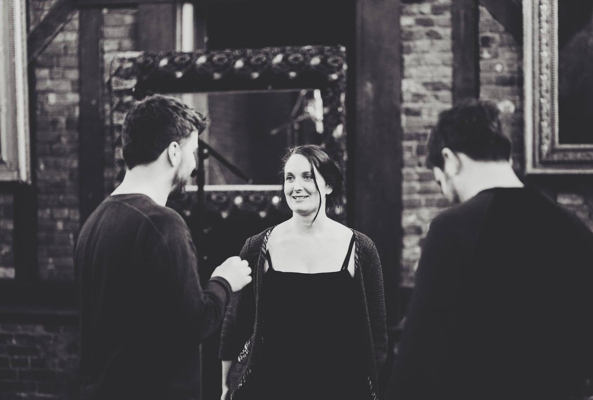 3 years ago this week! Here's a great photo taken by @ellylucas at the Old Palace @Hatfield_House during the recording