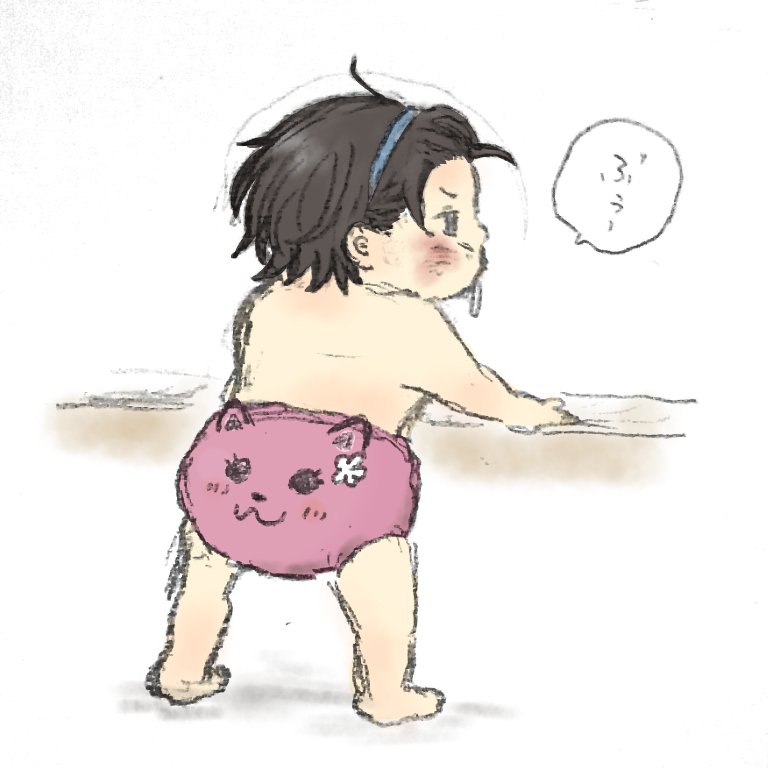 昨日友達のお祝い用に見に行った子供服がかわいくてかわいくて、ひとまず東巻に着せた。
チビ様の服や靴ってなんであんなかわいいんだろうな… 