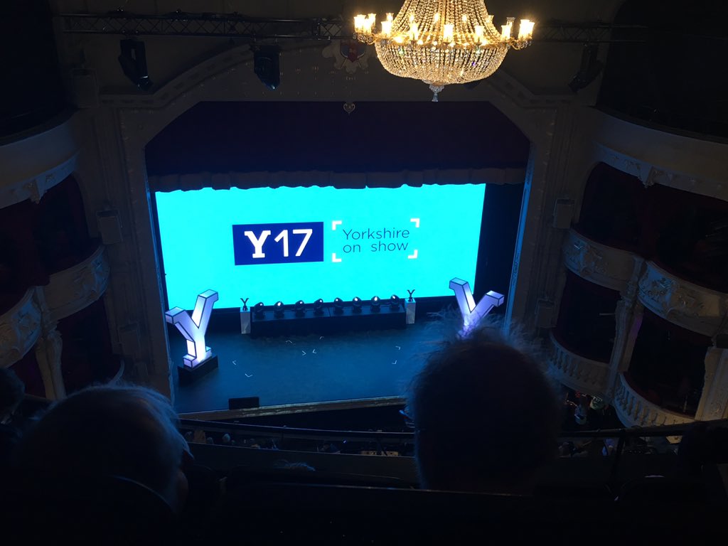 WeeksRichard's tweet image. View from the gods #yorkshire