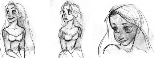 rapunzel concept art glen keane