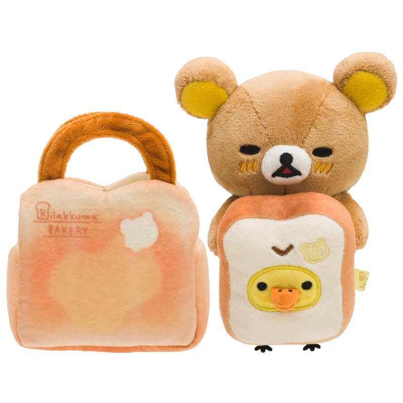 ロフト限定リラックマ「リラックマベーカリー つれてってぬいぐるみ