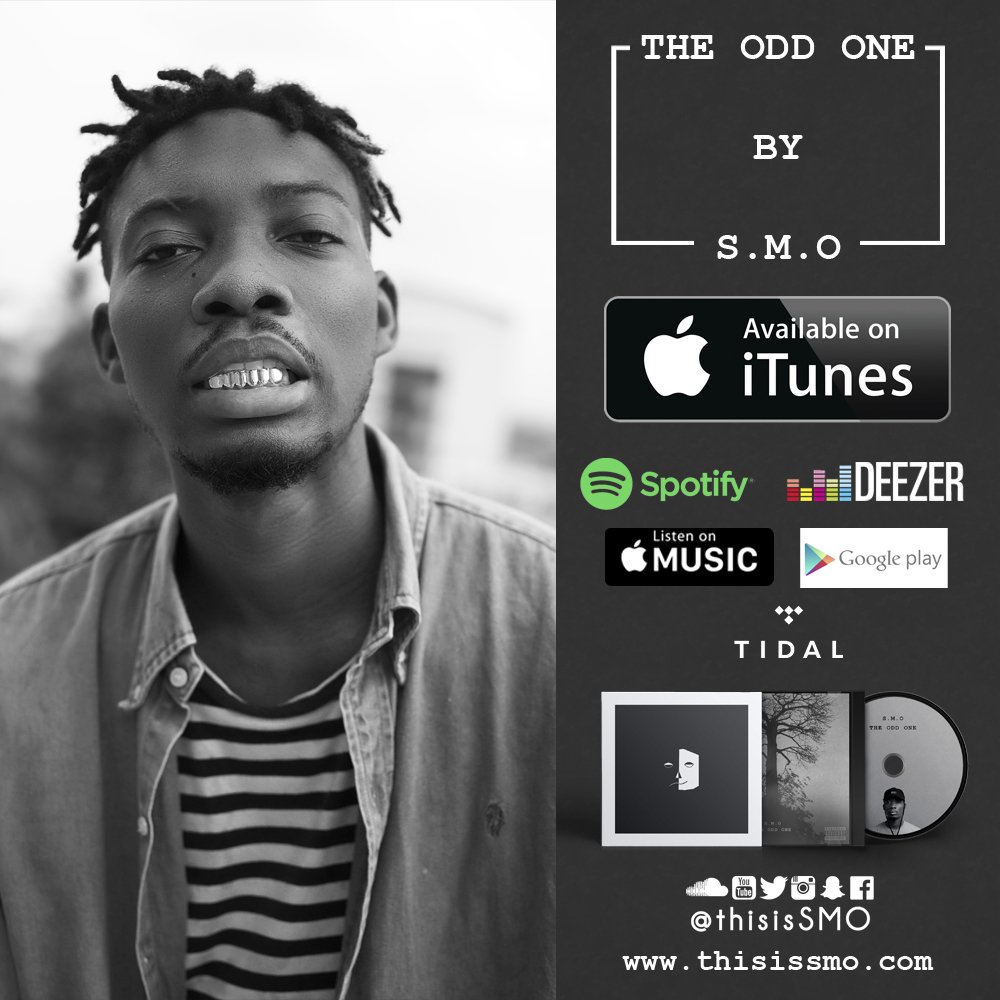 crackers_Lab's tweet photo. Check out @thisisSMO new LP christened #TheOddOne here : https://t.co/uuNqYsCNbX https://t.co/qVFkw7WZR9