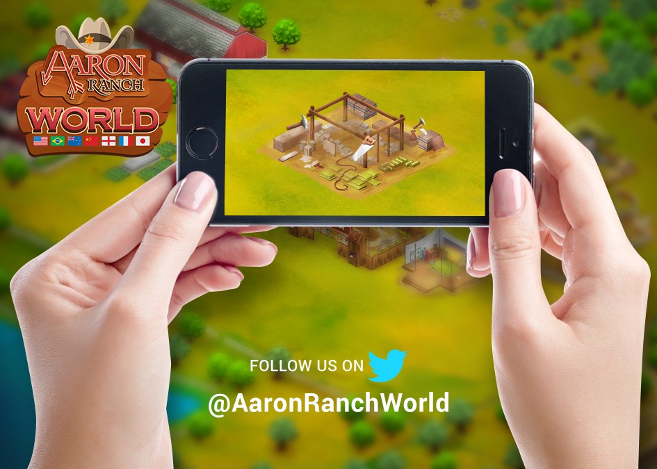 Enhance your skills. Build structures to upgrade your ranch! Follow <a href="/AaronRanchWorld/">Aaron Ranch World</a>.