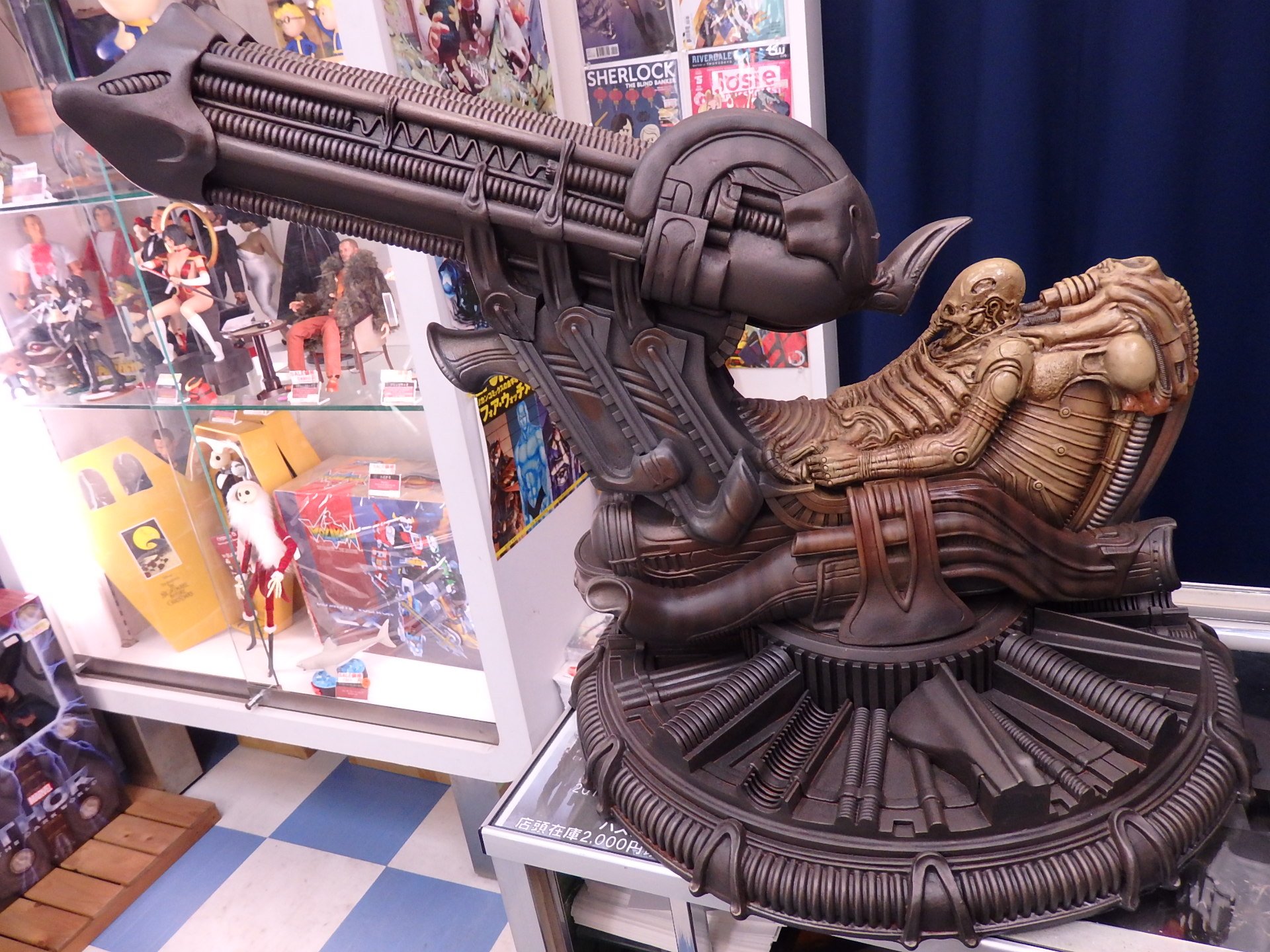 サイドショウ エイリアン スペースジョッキー マケット 1500個限定