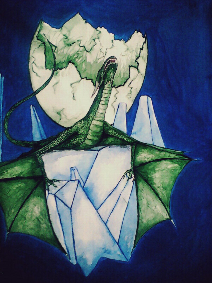 RustamKrysanov's tweet photo. A dragon was born.

Author @RustamKrysanov #art #dragon #Krysanovart #fantasy https://t.co/4pOaDiqxj0