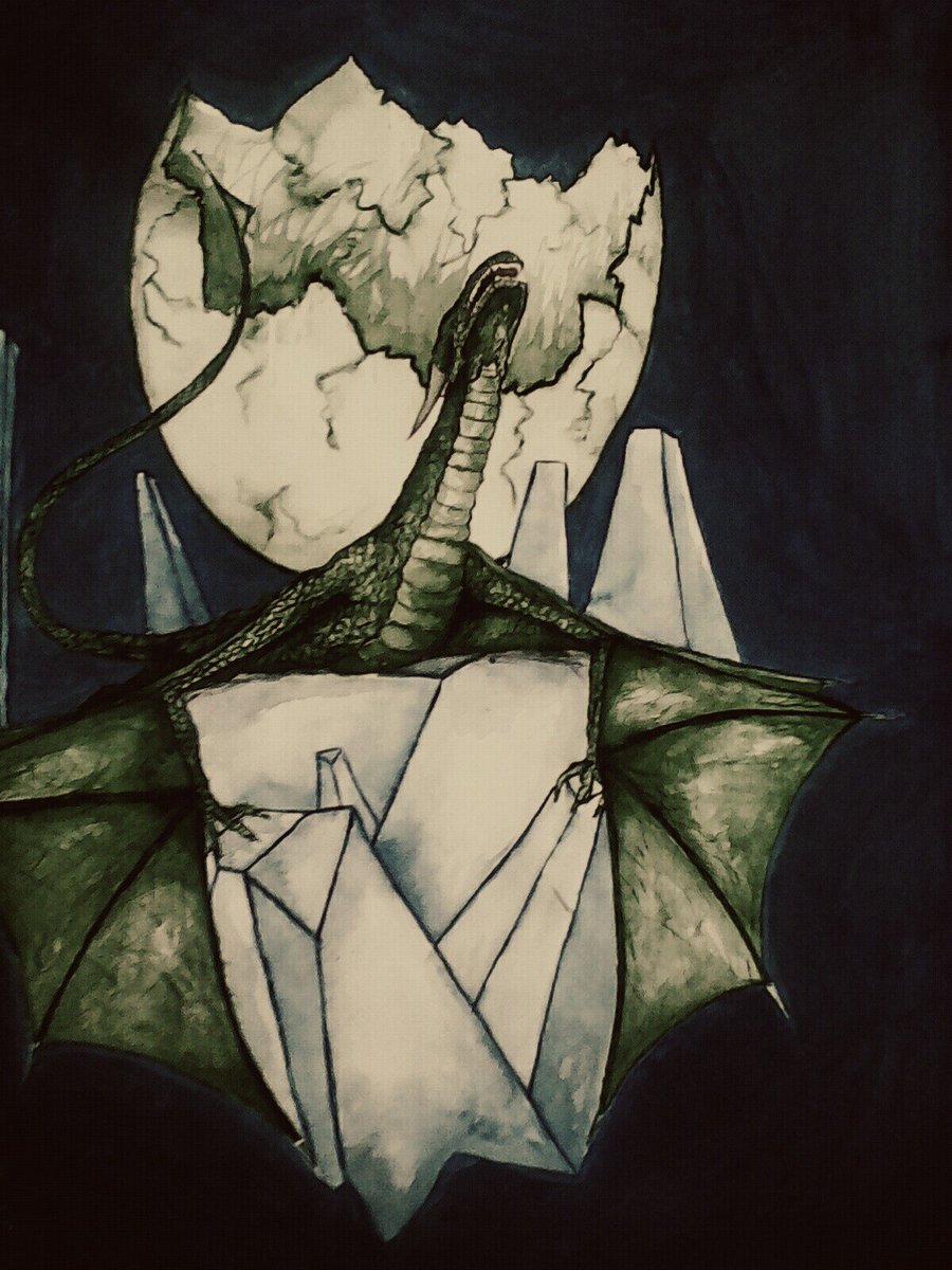 RustamKrysanov's tweet photo. A dragon was born.

Author @RustamKrysanov #art #dragon #Krysanovart #fantasy https://t.co/4pOaDiqxj0