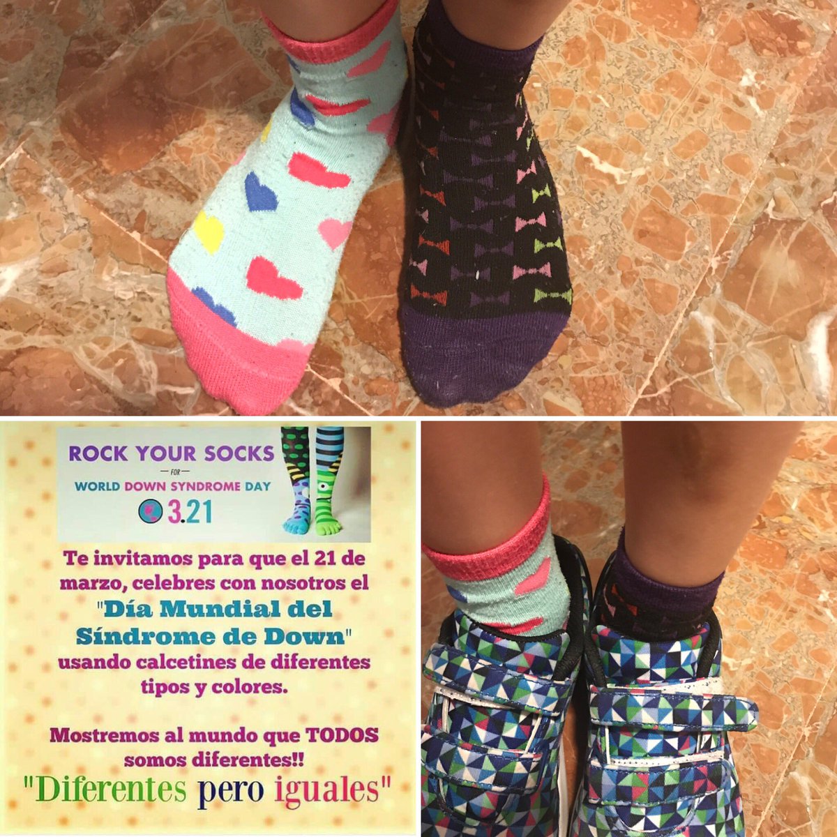 laura_9_'s tweet photo. Lo diferente también es divertido! #Diamundialdelsindromededown https://t.co/Fv3k9MRmwk