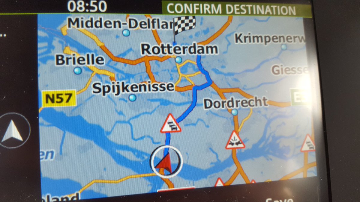 De A29 wordt steeds voller. Weer file...